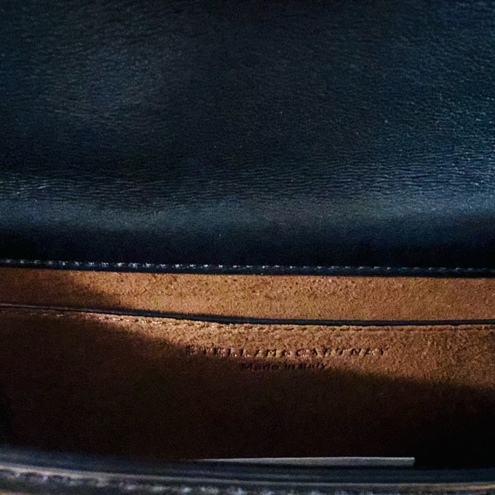 Stella McCartney Frayme Medium Raffia Saddle Bag-Rare Find - Picture 7 of 12